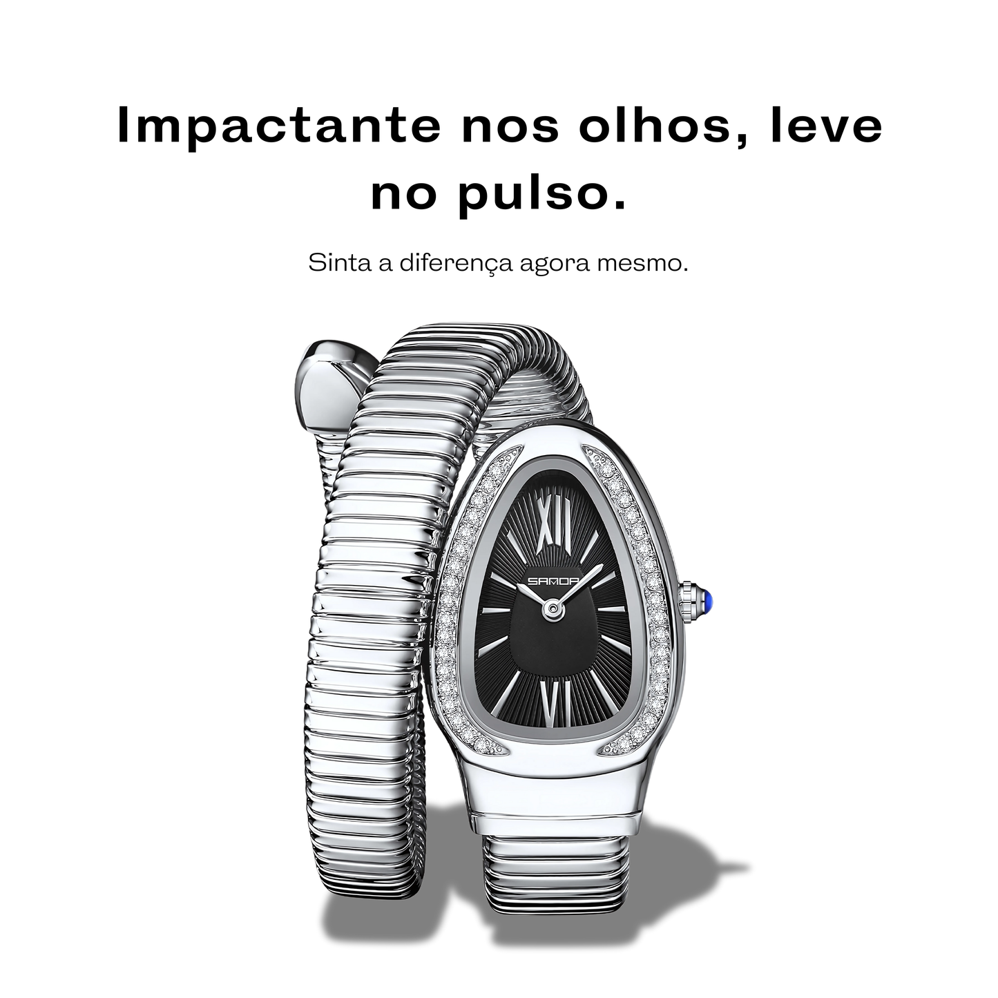 Relógio Serpente Avelle - Estilo e Durabilidade (BATOM PREMIUM INCLUSO)