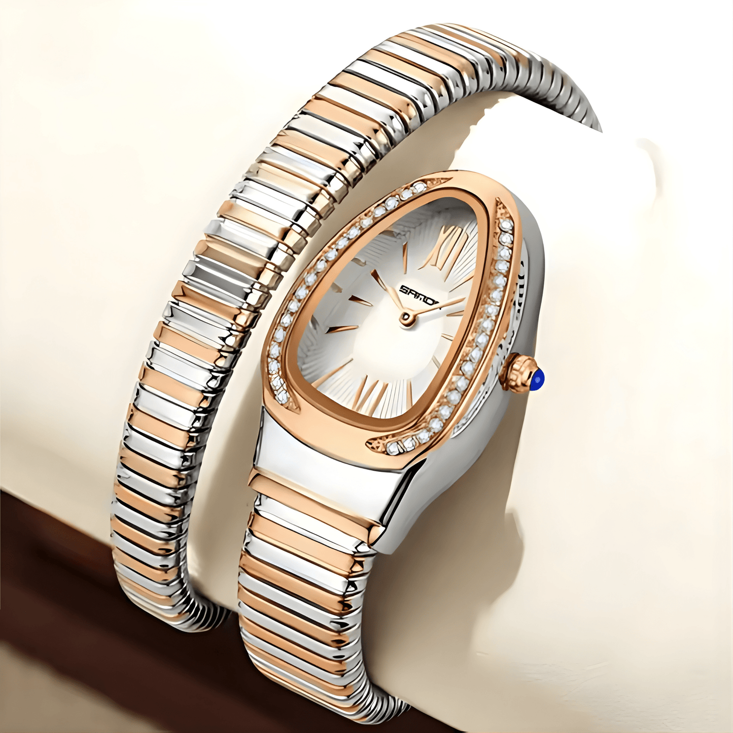 Relógio Serpente Avelle – Elegância Atemporal