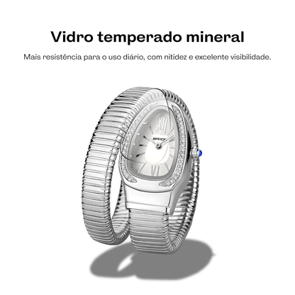 Relógio Serpente Avelle – Elegância Atemporal
