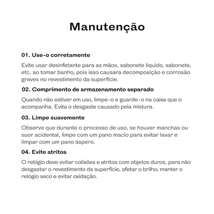 Relógio Serpente Avelle - Estilo e Durabilidade (BATOM PREMIUM INCLUSO)