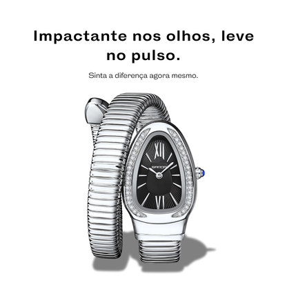 Relógio Serpente Avelle - Estilo e Durabilidade (BATOM PREMIUM INCLUSO)