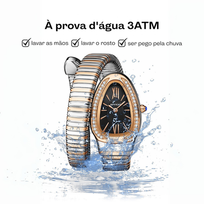 Relógio Serpente Avelle - Estilo e Durabilidade (BATOM PREMIUM INCLUSO)