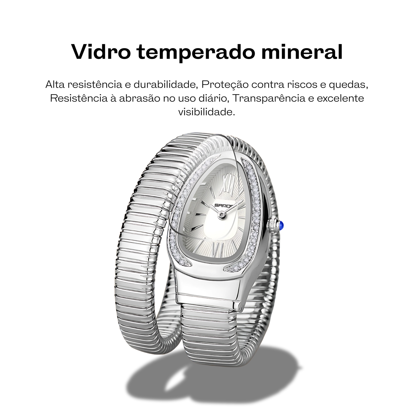 Relógio Serpente Avelle - Estilo e Durabilidade (BATOM PREMIUM INCLUSO)